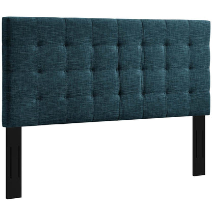 headboards | CasaFoyer Paisley Twin Headboard | Square-Patterned Design | Elegant Linen Fabric | Adjustable Height | Sturdy Wood Legs | Perfect for Kids, Dorms, and Guest Bedrooms | casafoyer.myshopify.com