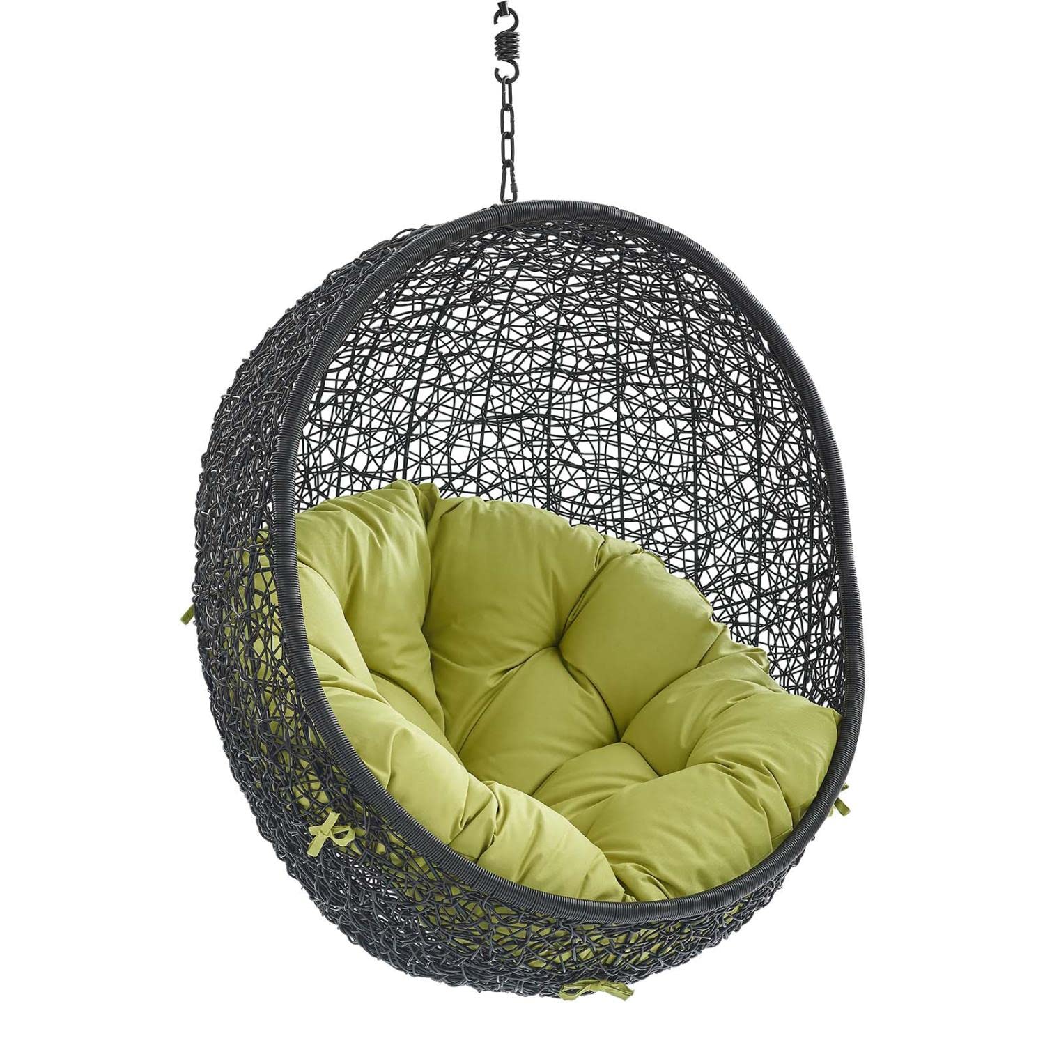 porch swings | Ergode Encase Outdoor Patio Swing Chair | Tranquil Island Getaway | Synthetic Rattan | All-Weather Cushion | Powder-Coated Steel Frame | Adjustable Chain | Patio, Backyard, Porch, Poolside | Indoor Lounge Option | Weather & UV Resistant | No Stand | casafoyer.myshopify.com