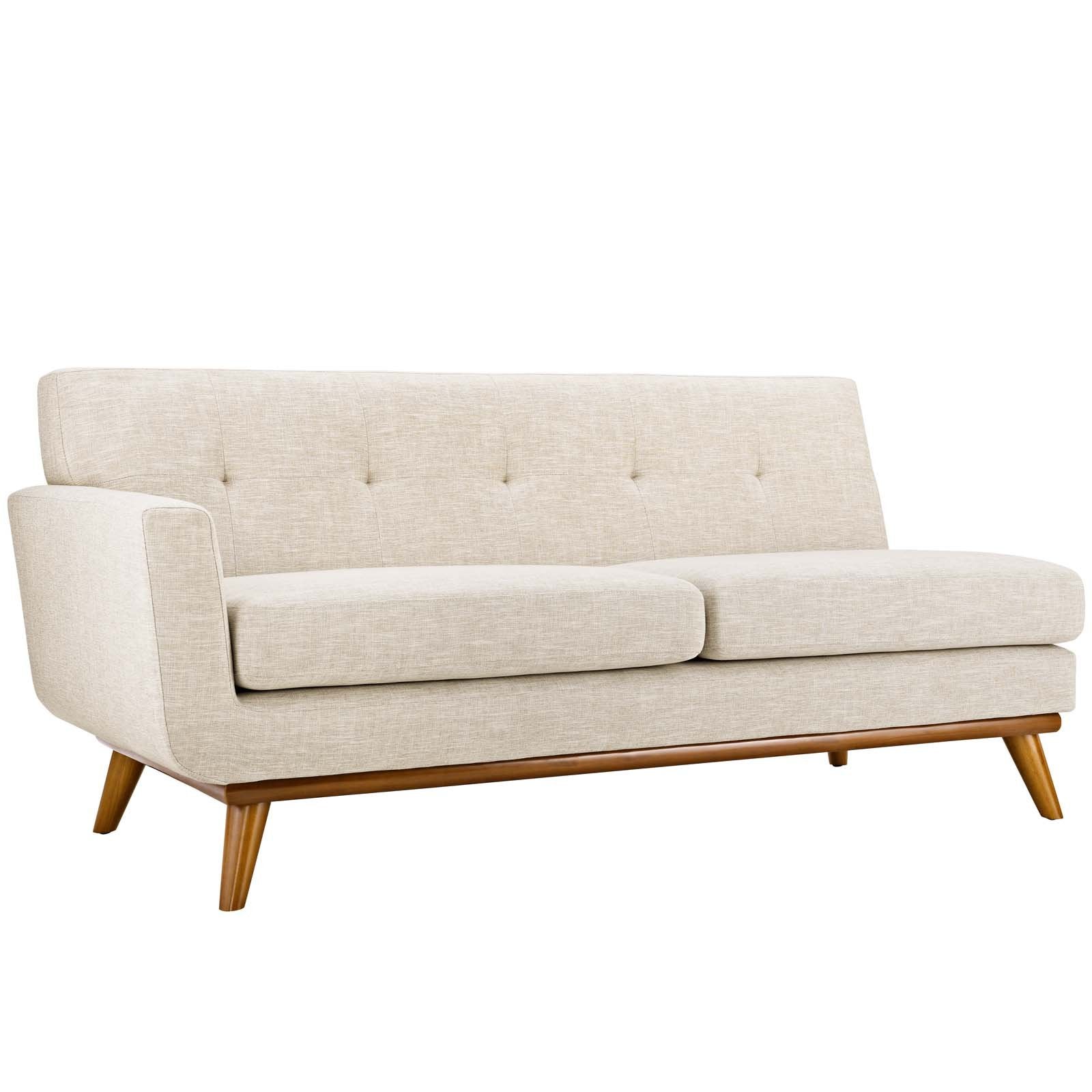 sofas | Engage Left-Arm Loveseat | Ultimate Comfort | Elegant Design | Sturdy Frame | Beige | casafoyer.myshopify.com
