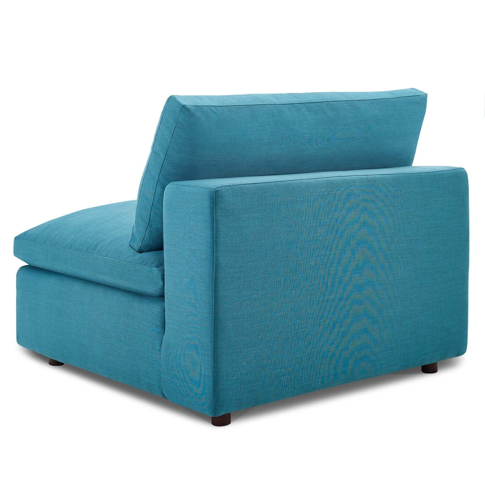 kitchen and dining room sets | CasaFoyer Commix Plush Comfort Sectional Sofa Set | Ultimate Relaxation for Modern Homes | Polyester & Linen Upholstery | Solid Wood Construction | Cotton & Down Cushions | Ottoman & Chairs Included | Teal | casafoyer.myshopify.com