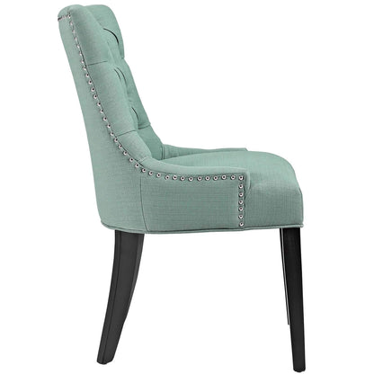 home office desk chairs | CasaFoyer Regent Dining Side Chair Set of 2 | Tufted Buttons | Nailhead Trim | Plush Cushion | Polyester Fabric | Nostalgic Era Design | casafoyer.myshopify.com