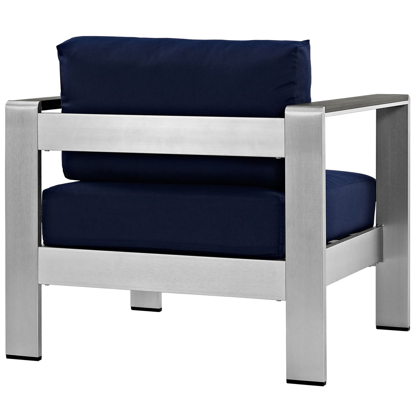 patio bistro sets | CasaFoyer Shore Outdoor Patio Arm Chair | Durable Aluminum Frame | Weather-Resistant Fabric | Stylish & Reliable | Set of 1 | casafoyer.myshopify.com