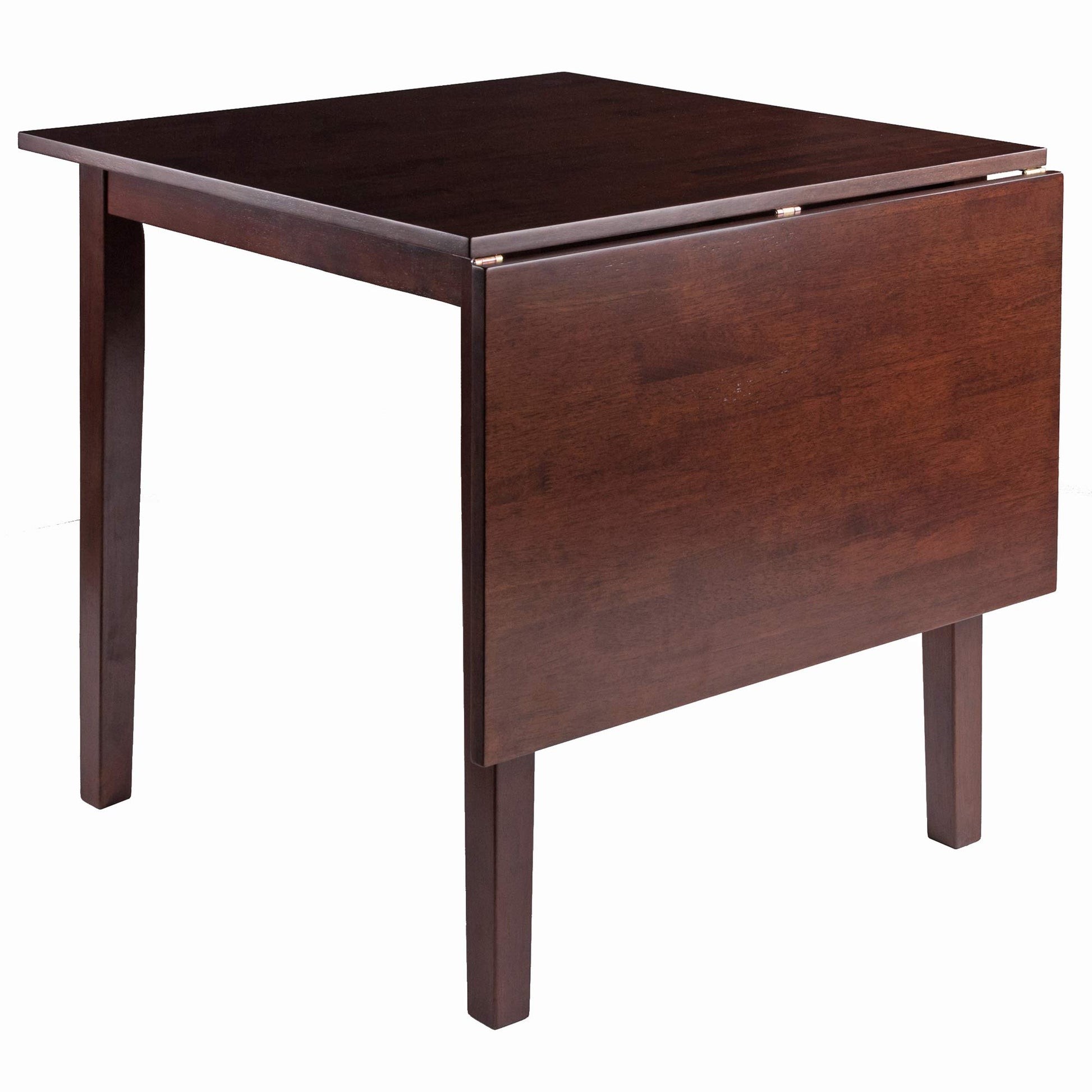 childrens table and chair sets | CasaFoyer  Wood Perrone Drop Leaf Dining Table and Chairs Set | Versatile | Space-Saving | Walnut Finish | Includes 2 Chairs | Easy Assembly | Ships in 2 Boxes | casafoyer.myshopify.com