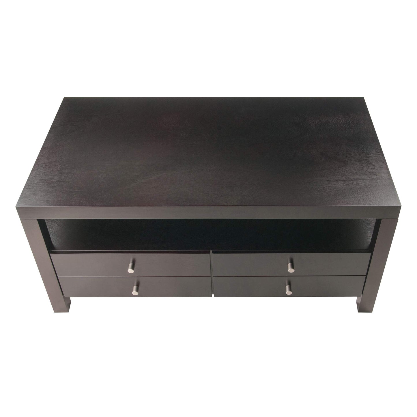 TABLE | Ergode Copenhagen Coffee Table | Ample Storage | Scandinavian Design | Solid Wood | Espresso Finish | Assembly Required | 40W x 23D x 18.25H | casafoyer.myshopify.com