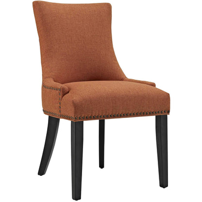 home office desk chairs | CasaFoyer Marquis Dining Side Chair Set of 4 | Stylish Hourglass Back | Nailhead Trim | Non-Marking Foot Caps | Tapered Wood Legs | Premium Polyester Fabric | Modern & Traditional Dining Rooms | casafoyer.myshopify.com