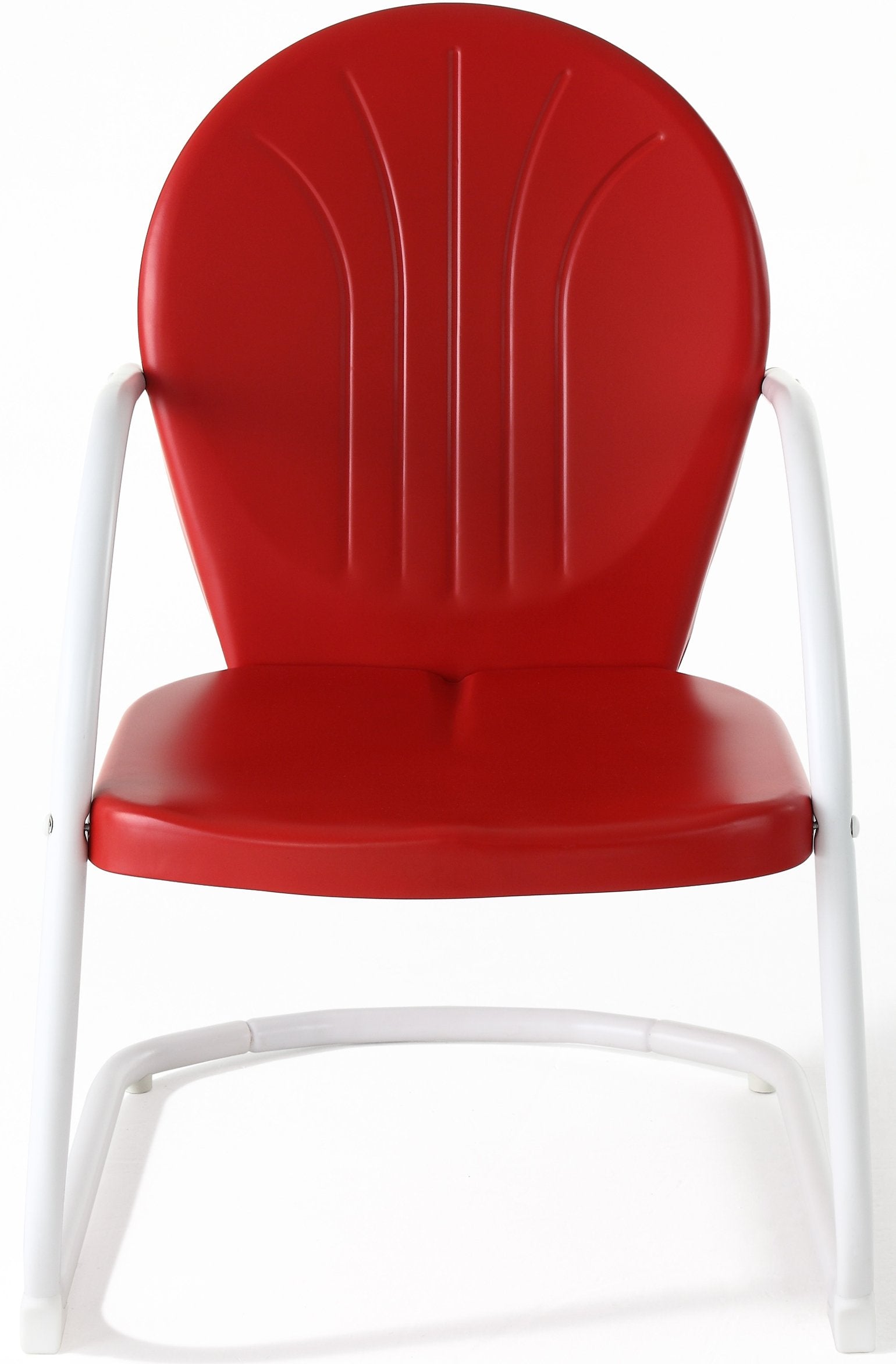 Chair | Griffith Metal Outdoor Chair | Ultimate Relaxation | Red Finish | Durable Steel | Nostalgic Charm | Weather Resistant | casafoyer.myshopify.com