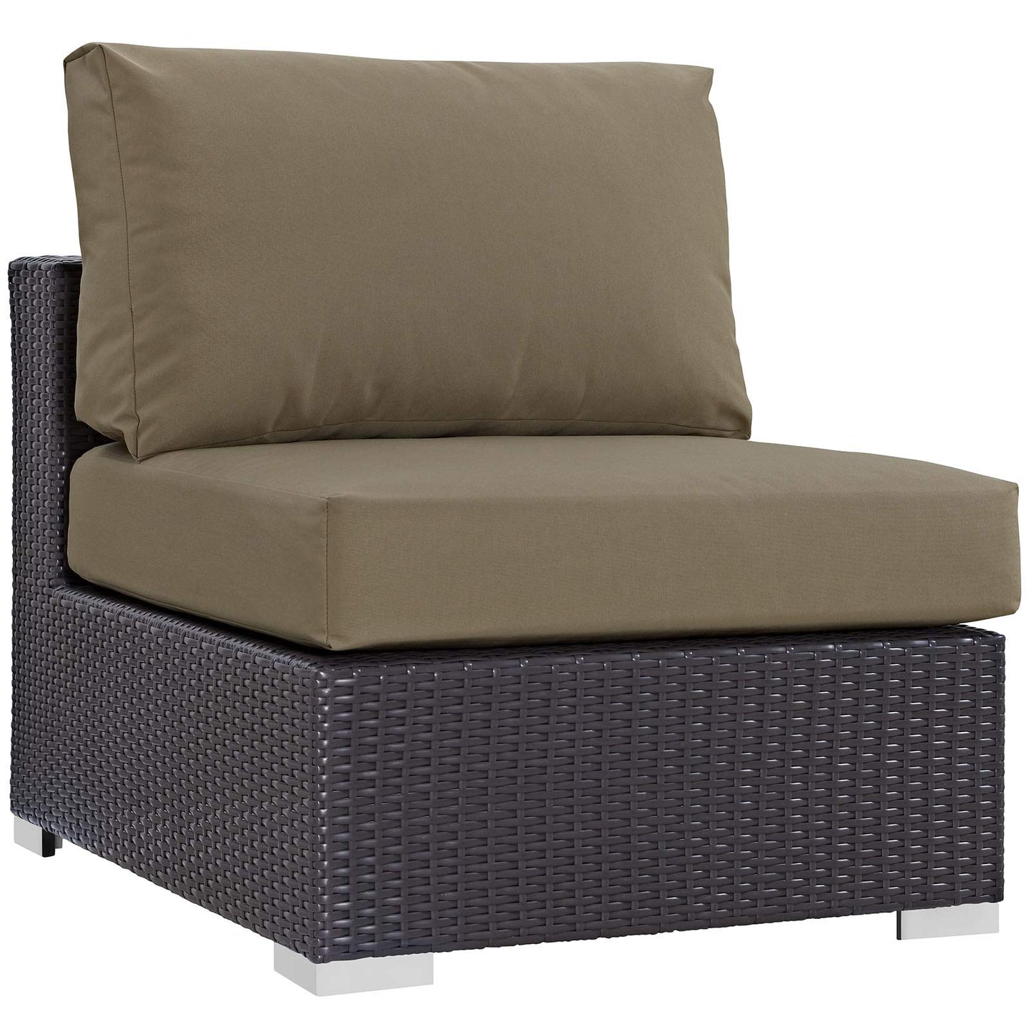 kitchen and dining room sets | CasaFoyer Convene Outdoor Sectional Set | Synthetic Rattan | Aluminum Frame | All-Weather Cushions | Patio, Backyard, Poolside Furniture | casafoyer.myshopify.com