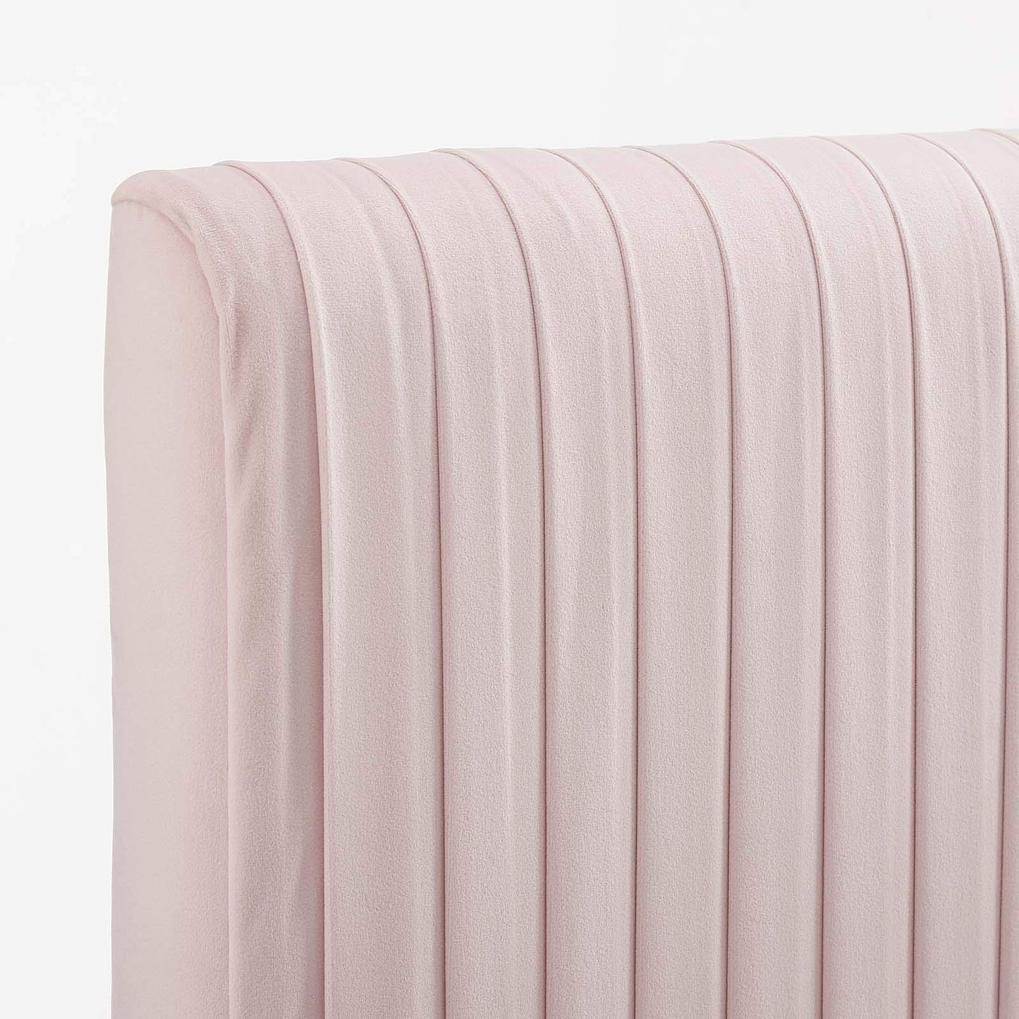 headboards | CasaFoyer Eloise Channel Tufted Performance Velvet Full/Queen Headboard | Vintage Modern Elegance | Art Deco Style | Adjustable Height | Stain-Resistant Upholstery | Pink | casafoyer.myshopify.com