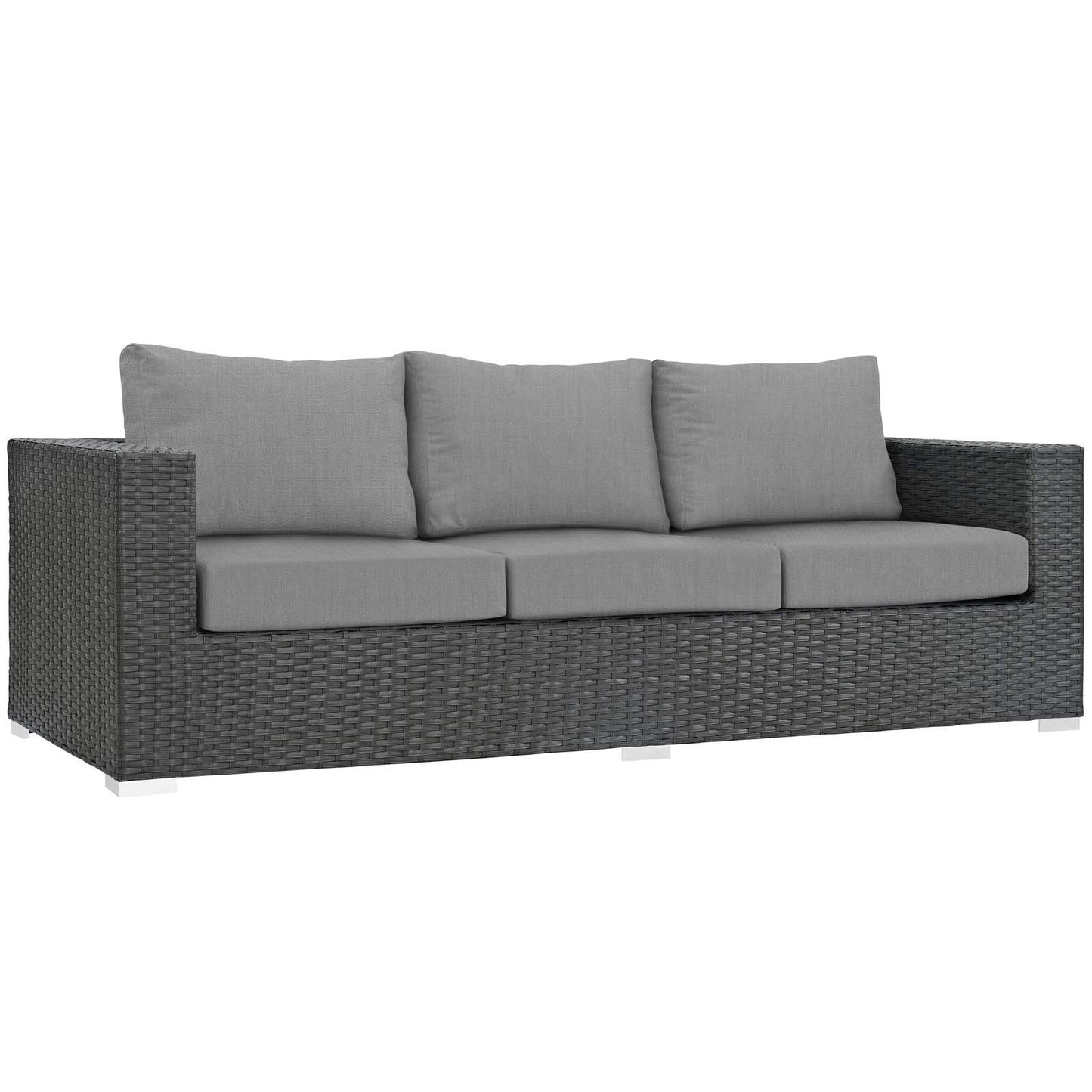 Patio Furniture Sets | Sojourn Outdoor Patio Sofa | Sturdy & Versatile Seating | Sunbrella Cushions | UV Protection | Aluminum Frame | Ideal for Patio, Backyard, Poolside | casafoyer.myshopify.com