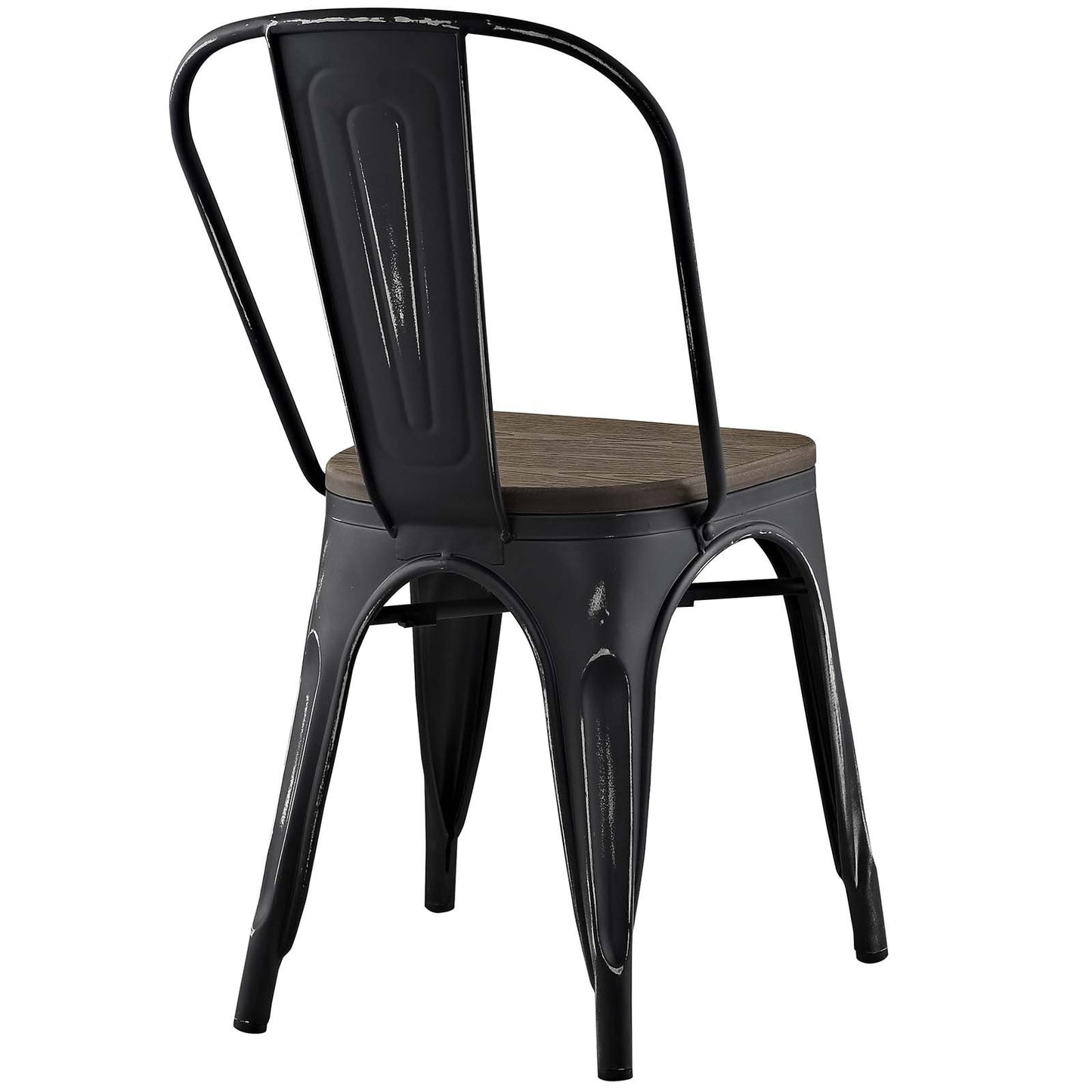 home office desk chairs | CasaFoyer Promenade Bamboo Side Chairs | Vintage Distressed Finish | Set of 2 | Elevate your dining experience with this timeless bistro chair | casafoyer.myshopify.com