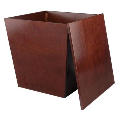 Show piece | Stylish & Adaptable Tapered Cube | Ready to Assemble | 18.43 W x 18.43 D x 18.11 H | 24.85 lbs | Enhances Any Furniture Style | casafoyer.myshopify.com