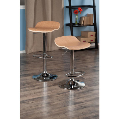 barstools | CasaFoyer Air Lift Swivel Seat/Adjustable Height Stools | Set of 2 | Ideal for Kitchen or Bar | Fashionable & Comfortable | Complements Pub Tables | casafoyer.myshopify.com