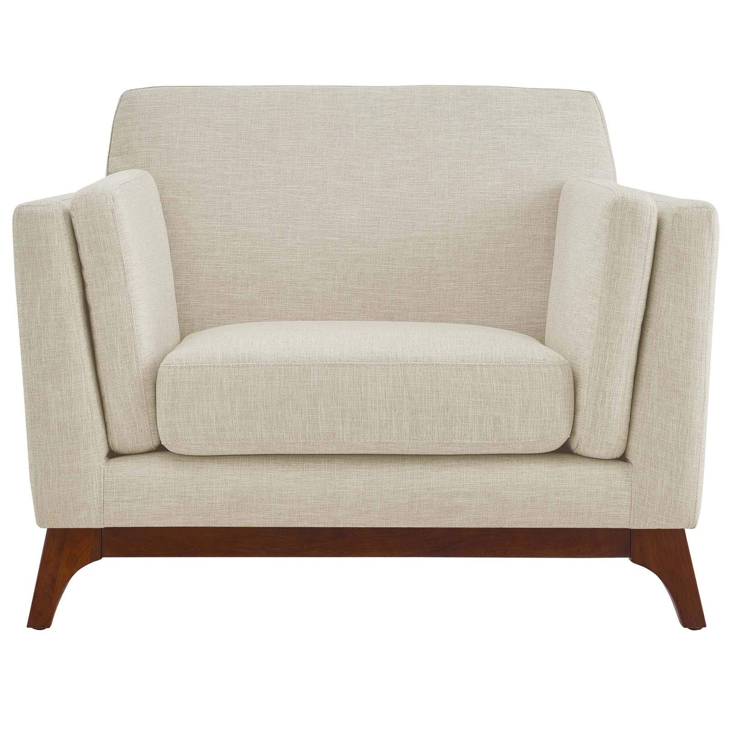 home office desk chairs | CasaFoyer Chance Upholstered Fabric Armchair | Mid-Century Charm | Modern Comfort | Soft Polyester | Dense Foam Padding | Removable Cushions | Solid Wood Frame | Low Profile Design | casafoyer.myshopify.com