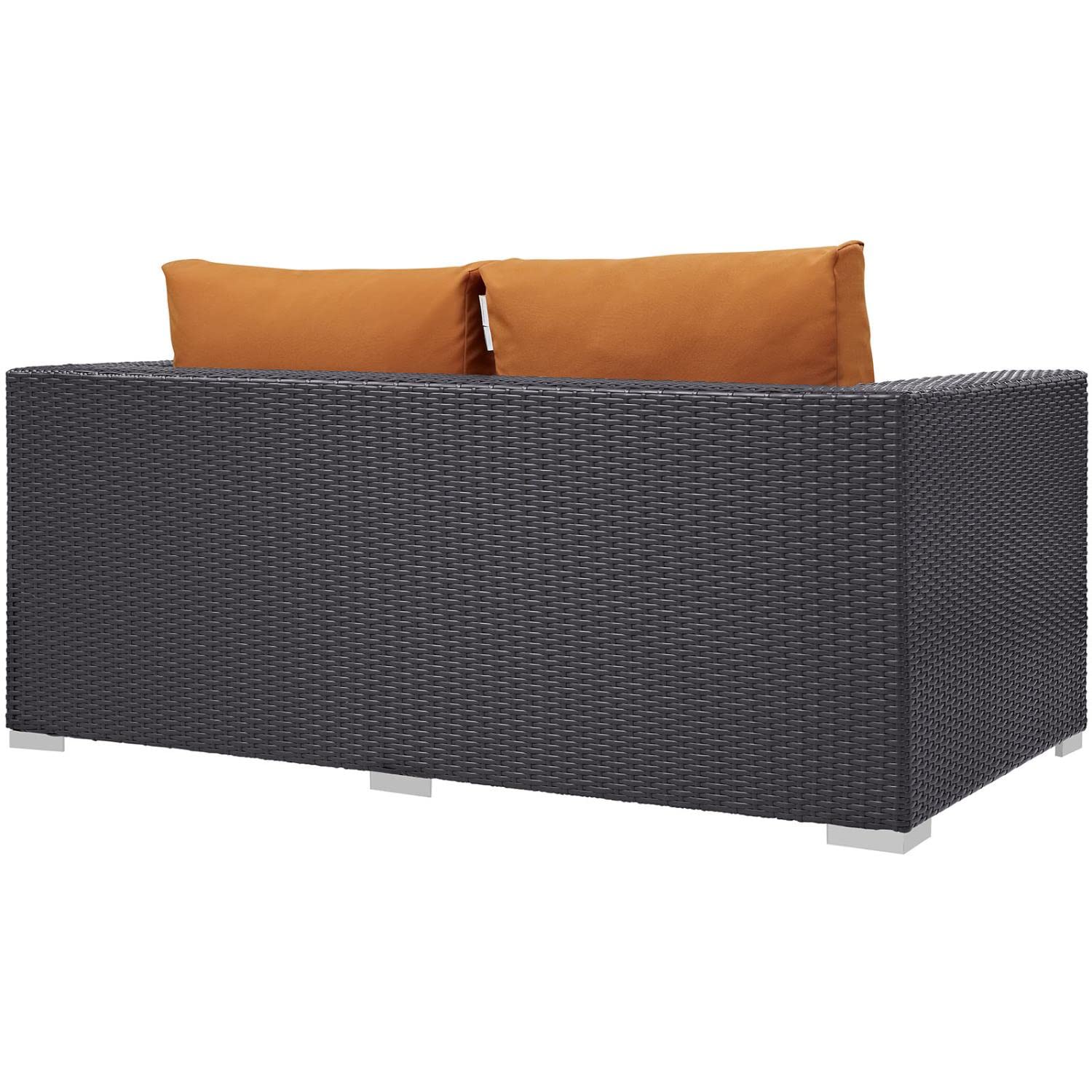 Patio Furniture Sets | Convene Outdoor Sectional Loveseat | Durable Rattan & Aluminum Frame | All-Weather Cushions | Versatile & Stylish Patio Furniture | casafoyer.myshopify.com