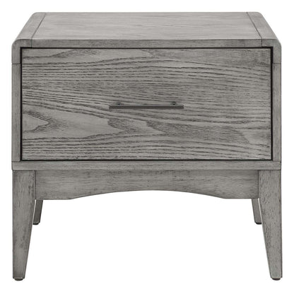 TABLE | CasaFoyer Georgia Wood Nightstand | Rustic Charm meets Modern Farmhouse Style | Solid Rubberwood with Wood Grain Veneer | Ample Storage & Streamlined Design | Assembly Required | Perfect for Bedroom Decor | casafoyer.myshopify.com