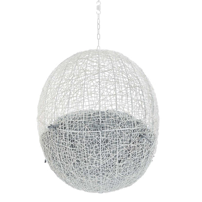 porch swings | Ergode Hide Outdoor Patio Swing Chair | Sunbrella Cushion | Weather Resistant | Steel Frame | Adjustable Chain | Ideal for Patio, Backyard, Porch, Poolside | Indoor/Outdoor Lounge Furniture | casafoyer.myshopify.com