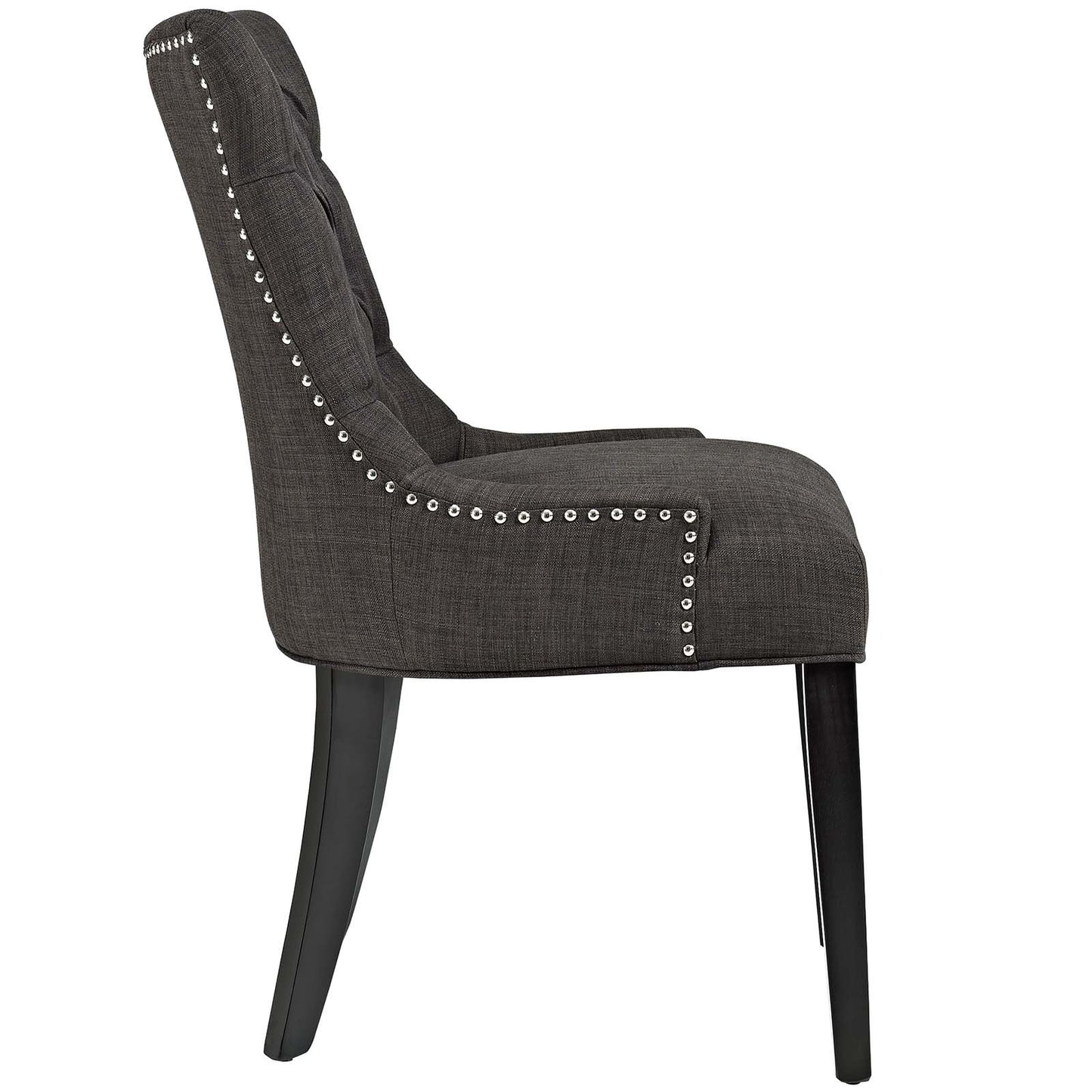 home office desk chairs | CasaFoyer Regent Dining Side Chair Set of 2 | Elegant Tufted Design | Nailhead Trim | High-Quality Fabric | Versatile for Contemporary & Classic Spaces | casafoyer.myshopify.com