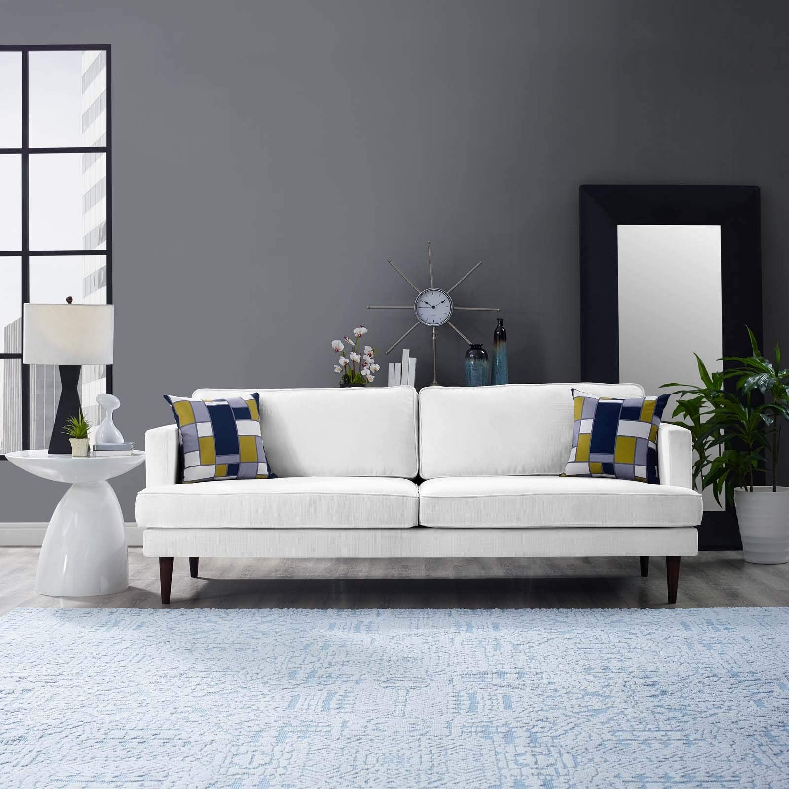 sofas | CasaFoyer Agile Sofa | Versatile & Stylish | Mid-Century Modern Design | Removable Machine-Washable Covers | Comfortable Foam Cushions | Weight Capacity 1323 lbs | casafoyer.myshopify.com