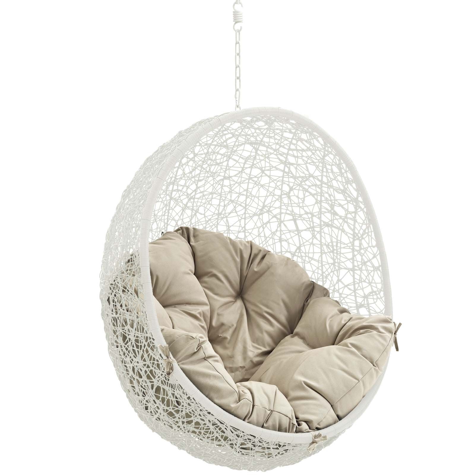 porch swings | Ergode Hide Outdoor Patio Swing Chair | Tranquil Island Escape | Plush Cushion | Weather & UV Resistant | Sturdy Steel Frame | Indoor/Outdoor Lounge Furniture | casafoyer.myshopify.com