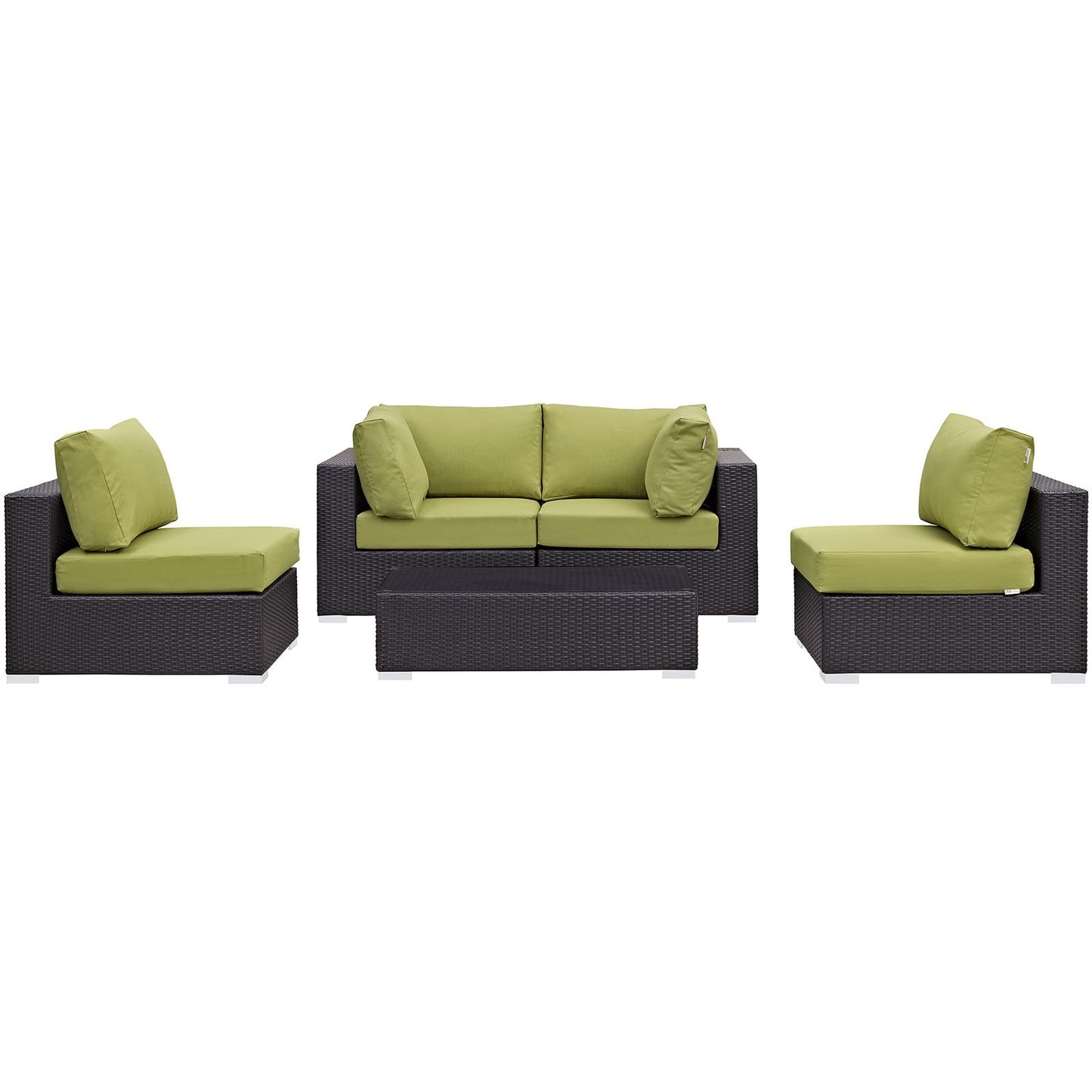 kitchen and dining room sets | CasaFoyer Convene Outdoor Sectional Set | Durable Rattan Weave | Weather-Resistant Cushions | Versatile & Stylish | Includes Coffee Table, Armless & Corner Chairs | casafoyer.myshopify.com
