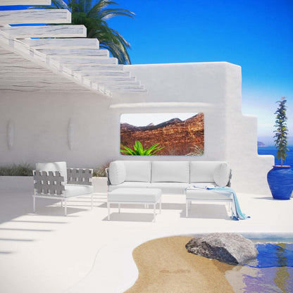 executive chairs | CasaFoyer Harmony Outdoor Patio Sectional Sofa Furniture Set | All-Weather Waterproof | Machine Washable Cushions | High-Quality Materials | Versatile Arrangement | casafoyer.myshopify.com