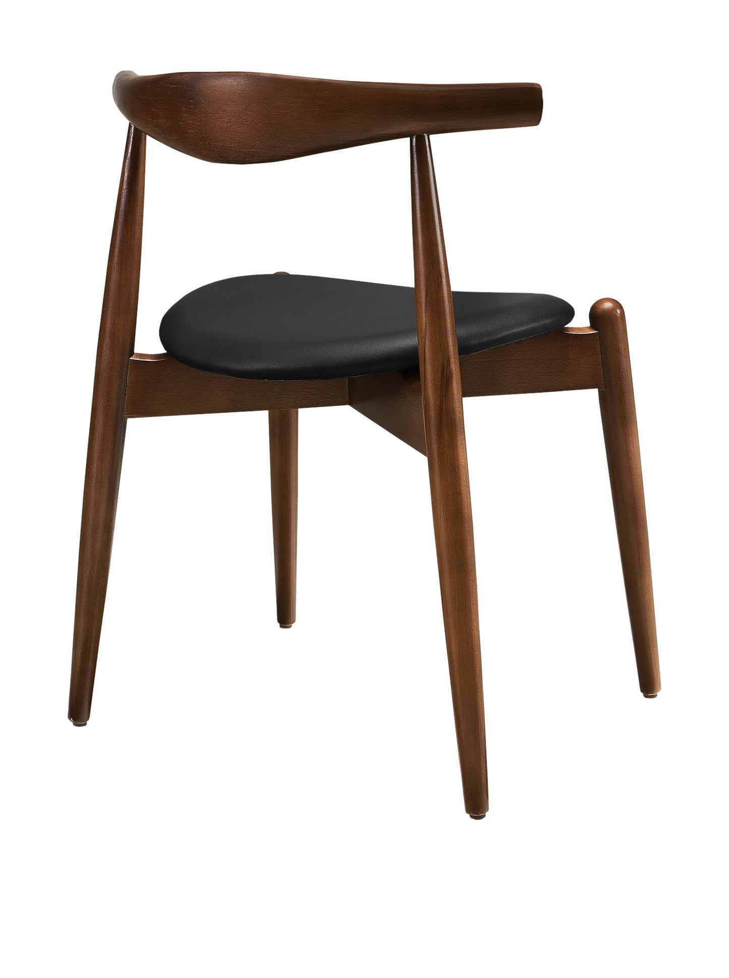 home office desk chairs | CasaFoyer Stalwart Dining Side Chair Set of 4 | Solid Beech Wood | Elegant Design | Comfortable Cushion | Durable Upholstery | casafoyer.myshopify.com