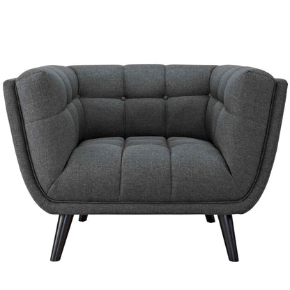 kitchen and dining room sets | CasaFoyer Bestow Collection | Luxurious Upholstered Sofa & Armchair Set | Gray | Button Tufted | Mid-Century Modern Farmhouse | Living Room Furniture | casafoyer.myshopify.com