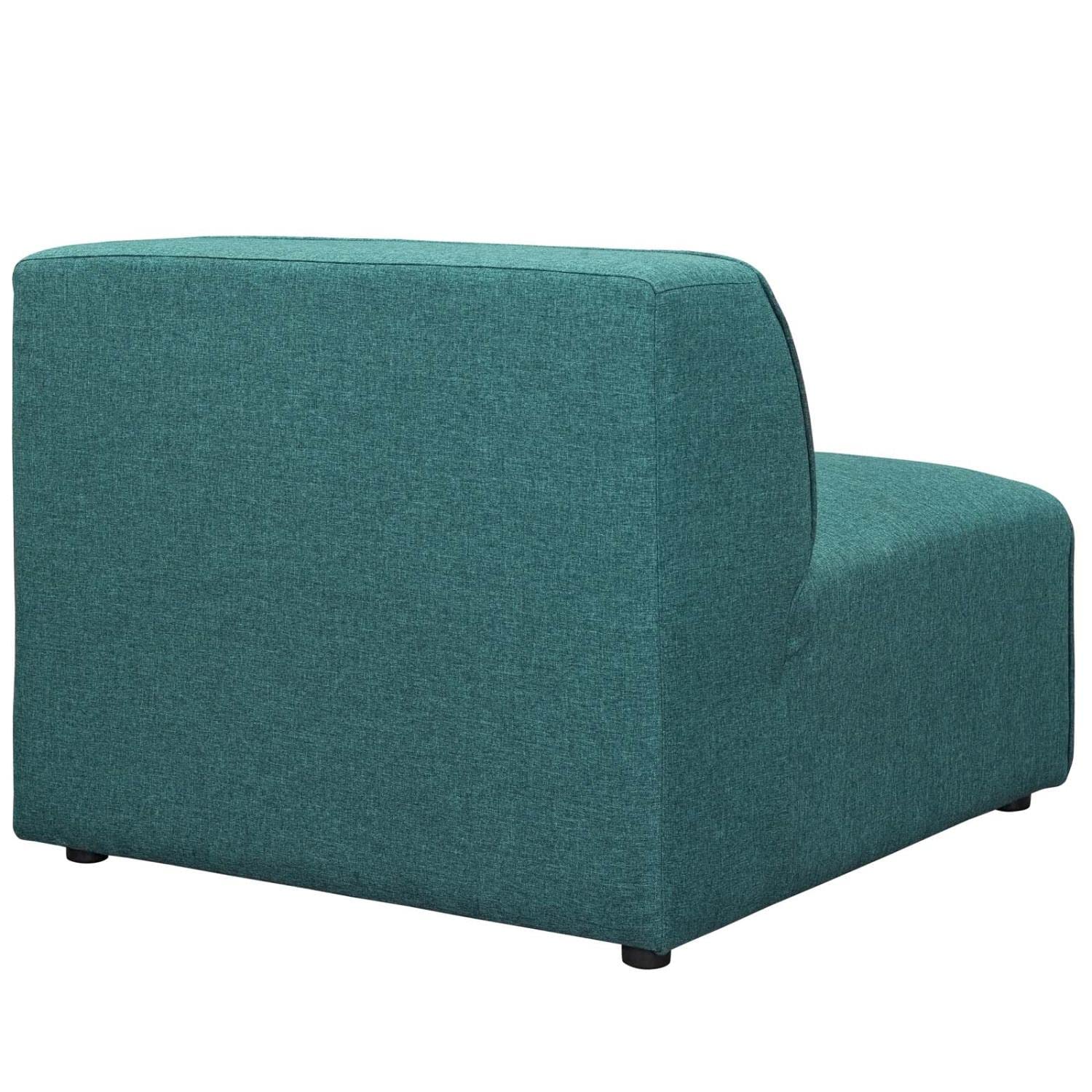 home office desk chairs | CasaFoyer Mingle Armless Sectional Chair | Ultimate Comfort & Stylish Design | Plush Foam Padding | Polyester Fabric | Sturdy Plastic Legs | Ideal for Contemporary Interiors | casafoyer.myshopify.com