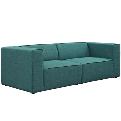 kitchen and dining room sets | CasaFoyer Mingle Ultimate Comfort Modular Sectional Sofa Set | Teal | Spacious Seating | Plush Foam Padding | Adjustable | Polyester Fabric | Piping Details | casafoyer.myshopify.com