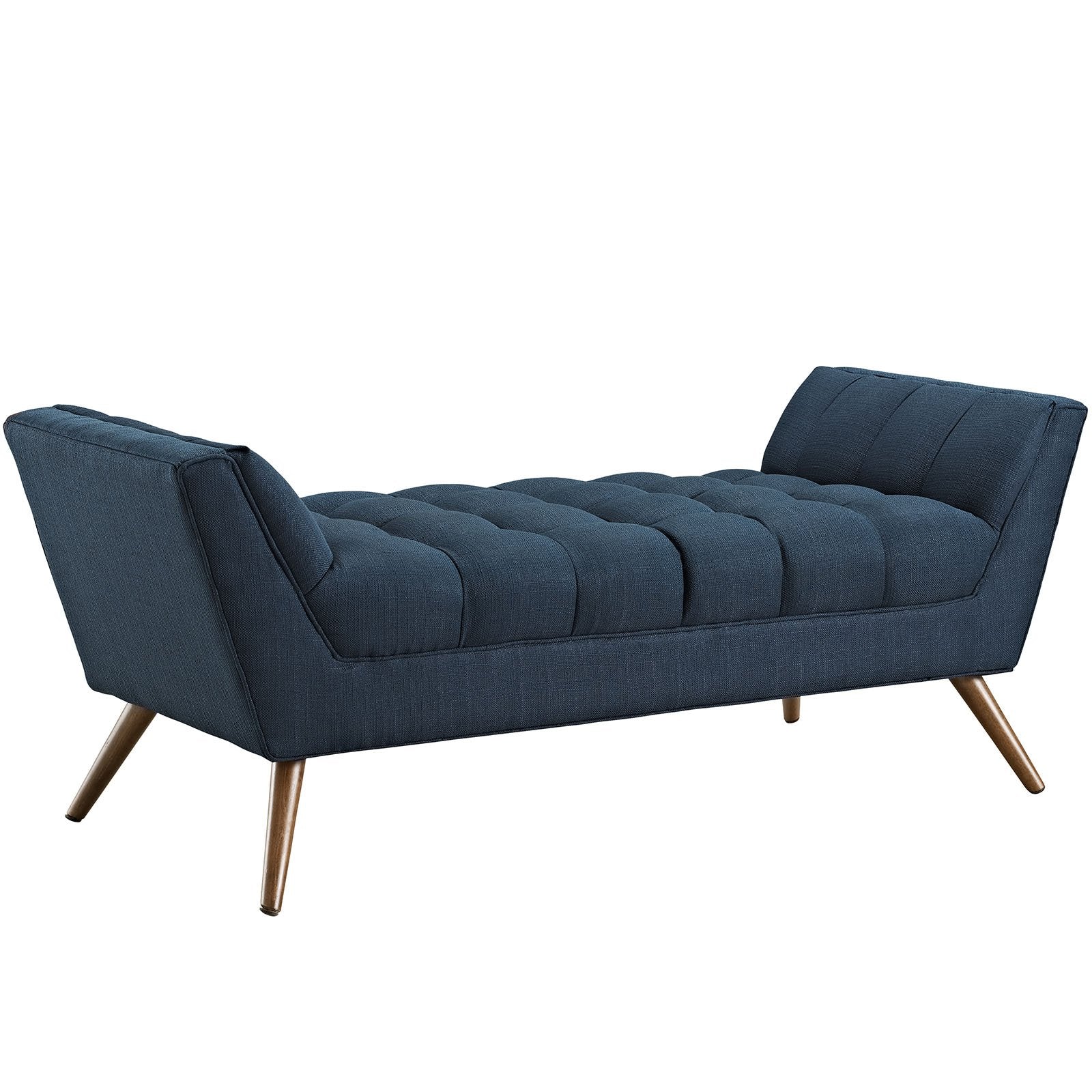 ottomans | CasaFoyer Response Collection Tufted Upholstered Bench - Azure | Meticulously Designed | Comfortable & Stylish | Tapered Wood Legs | Exceptional Quality | casafoyer.myshopify.com