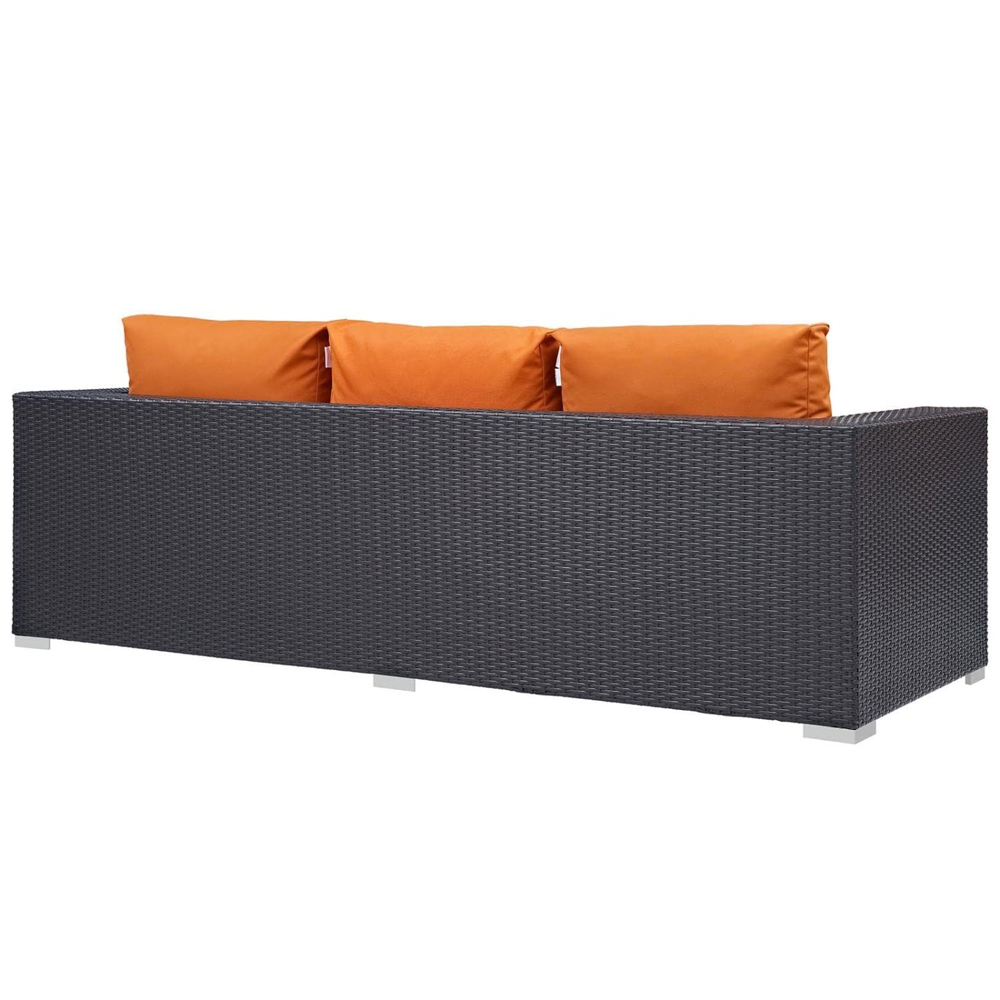 Patio Furniture Sets | Convene Outdoor Sectional Sofa | Durable Rattan Weave | Weather-Resistant Cushions | Ideal for Patio, Backyard, Poolside Gathering | casafoyer.myshopify.com