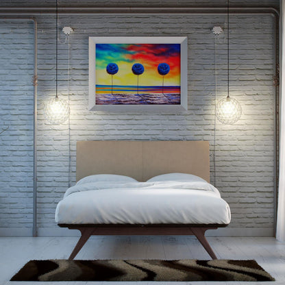 adjustable bed bases | CasaFoyer Tracy Queen Bedroom Set | Toffee Brown Stained Bed with Foam Padded Headboard | Includes Nightstand | Mattress & Boxspring Not Included | casafoyer.myshopify.com