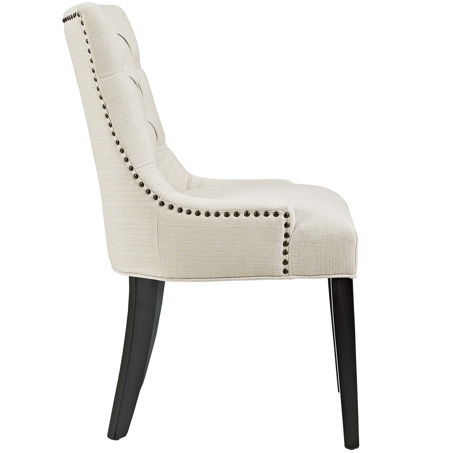 home office desk chairs | CasaFoyer Regent Tufted Button Upholstered Fabric Parsons Dining Chair | Elegant & Comfortable | Beige | Dining, Living Rooms, Offices | casafoyer.myshopify.com