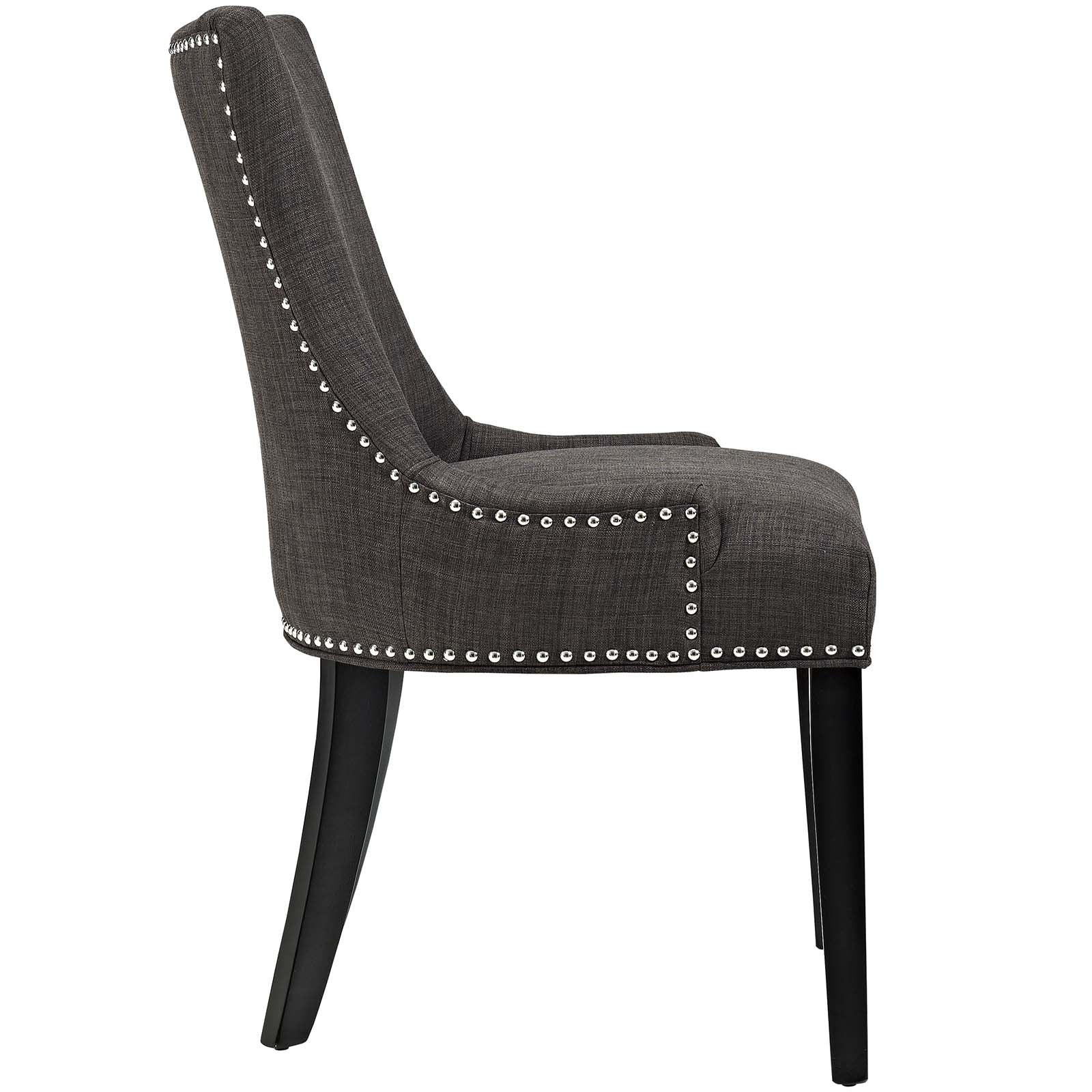 home office desk chairs | CasaFoyer Marquis Dining Side Chair | Elegant Hourglass Back | Nailhead Trim | Non-Marking Foot Caps | Tapered Wood Legs | Generously Padded Seat | Premium Polyester Fabric | Modern & Traditional Dining Room Furniture | casafoyer.myshopify.com