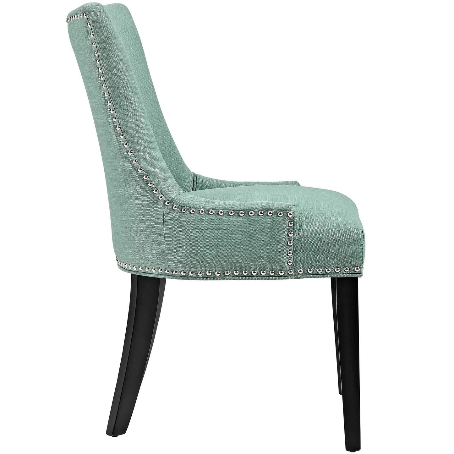 home office desk chairs | CasaFoyer Marquis Dining Side Chair Set of 4 | Elegant Hourglass Back | Nailhead Trim | Non-Marking Foot Caps | Tapered Wood Legs | High-Quality Polyester Fabric | casafoyer.myshopify.com