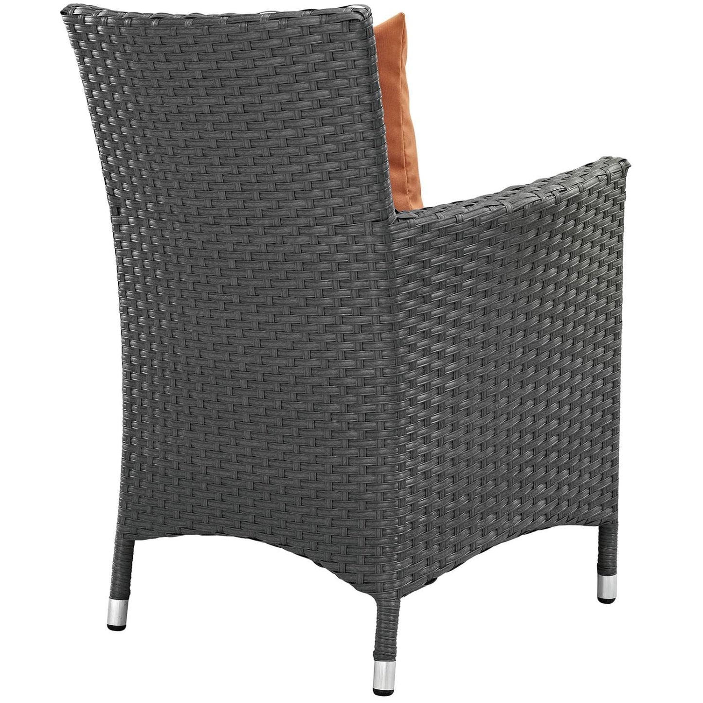 kitchen and dining room sets | CasaFoyer Sojourn Outdoor Patio Furniture Set | 4 Piece Dining Collection | Sunbrella Cushions | Synthetic Rattan Weave | UV Protection | Aluminum Frame | casafoyer.myshopify.com