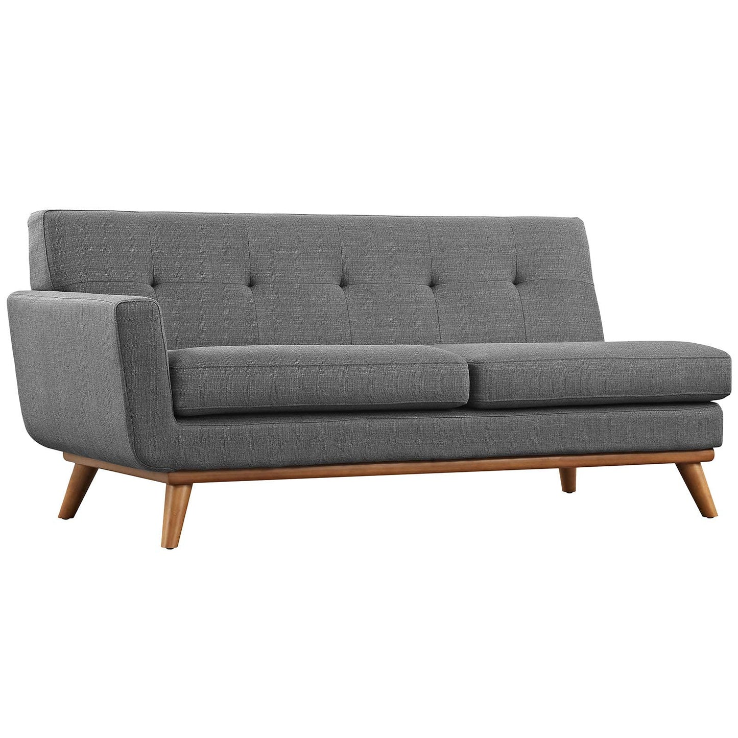 sofas | CasaFoyer Engage Living Room Set | Cozy Lounging Experience | Sloping Curves | Dual Cushions | Perfect for Relaxation, Coffee, Brunch | Eye-Catching Buttons | Sturdy Frame | Includes Loveseat & Chaise | casafoyer.myshopify.com