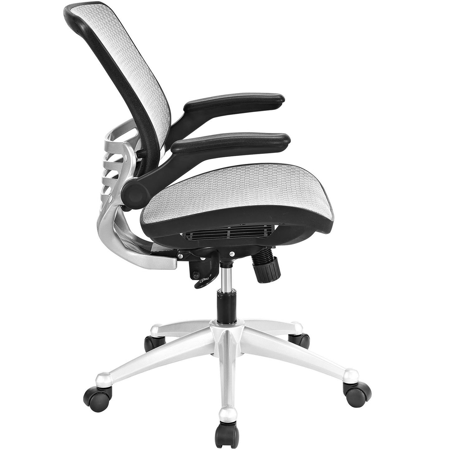 Chair | Edge All Mesh Office Chair | Revolutionary Comfort & Support | Ergonomic Design | Breathable Back | Flip-Up Armrests | Tilt Mechanism | Height Adjustable | Gray | casafoyer.myshopify.com