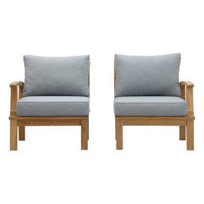 kitchen and dining room sets | CasaFoyer Marina Teak Wood Outdoor Patio Furniture Sofa Sectional Set | Ultimate Luxury | Durable Teak Construction | All-Weather Cushions | Modern Design | casafoyer.myshopify.com