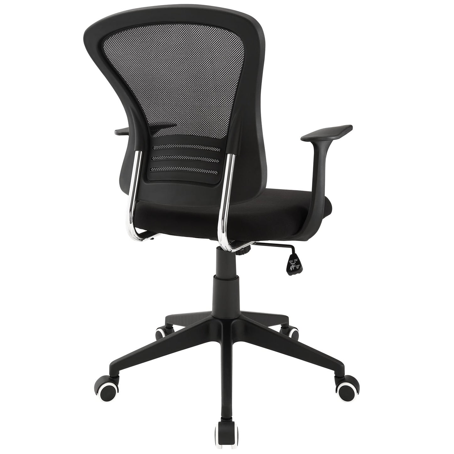 home office desk chairs | CasaFoyer Poise Ergonomic Mesh Office Chair | Lumbar Support | Durable Plastic Frame | Nylon Base | Comfortable & Functional | Black | casafoyer.myshopify.com