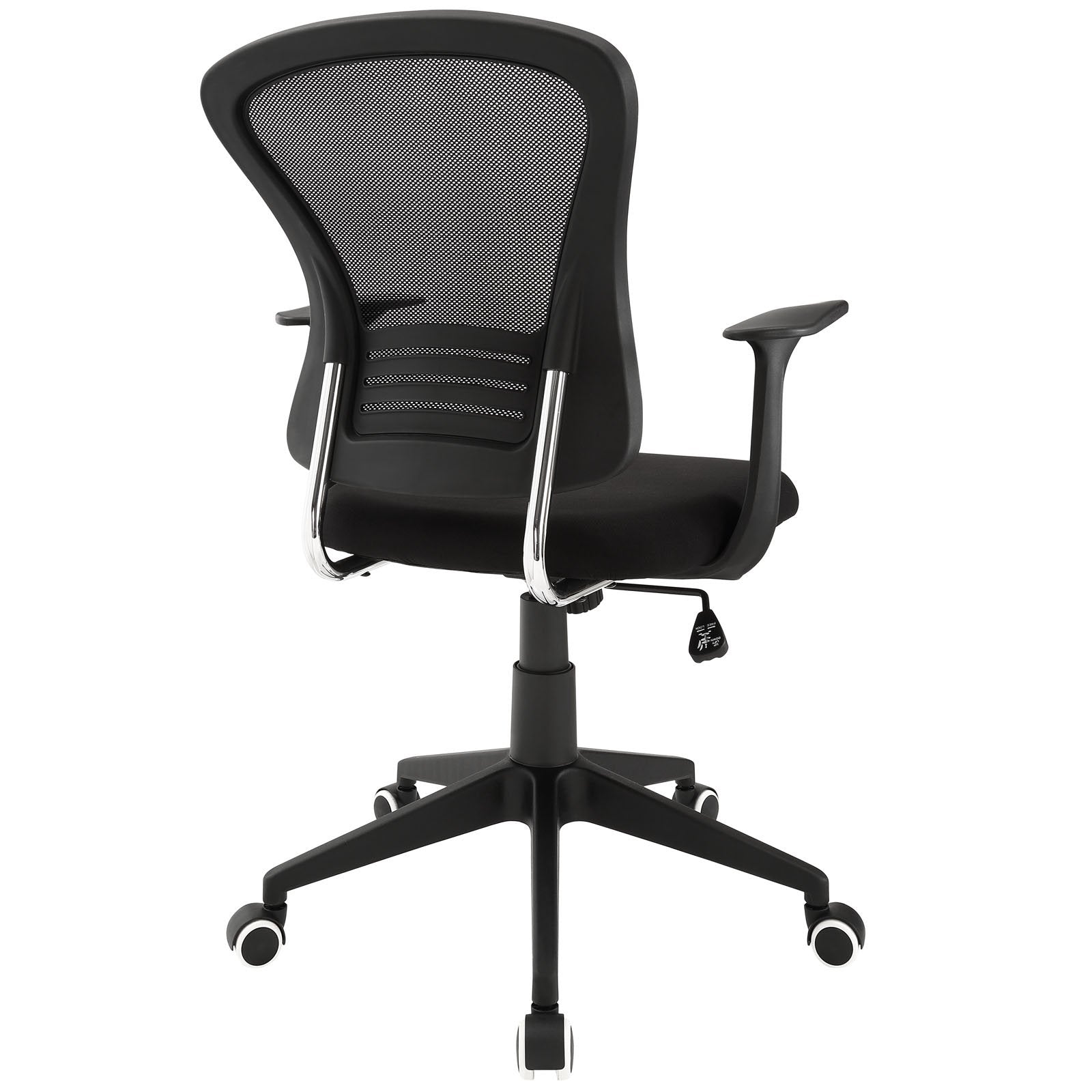 home office desk chairs | CasaFoyer Poise Ergonomic Mesh Office Chair | Lumbar Support | Durable Plastic Frame | Nylon Base | Comfortable & Functional | Black | casafoyer.myshopify.com