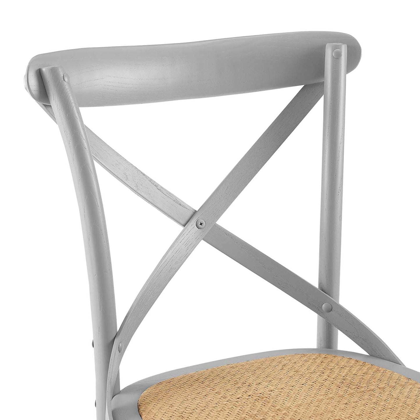 home office desk chairs | CasaFoyer Gear Dining Side Chair | Rustic-Contemporary | Fully Assembled | Wooden Backrest | Tapered Legs | Ideal for Country Cottages & Urban Homes | Light Gray | casafoyer.myshopify.com