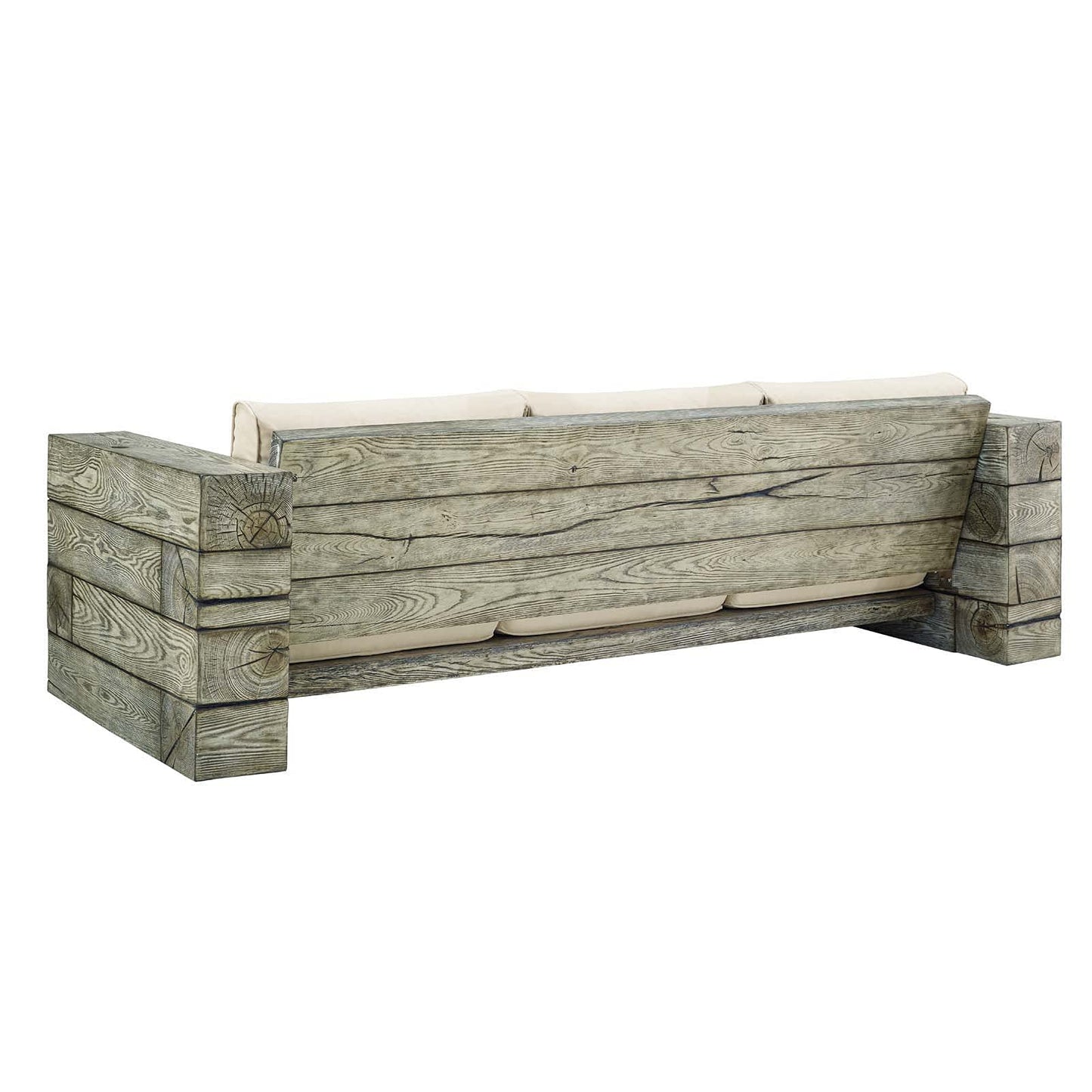 kitchen and dining room sets | CasaFoyer Manteo Outdoor Patio 3 Piece Set | Sofa, Armchair, Fire Pit Table | Driftwood Finish | All-Weather Cushions | 50,000 BTU Burner | PVC Cover | casafoyer.myshopify.com