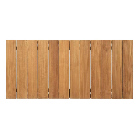kitchen and dining room sets | CasaFoyer Bayport Teak Outdoor Collection | 6 Piece Set | Armless Chairs, Coffee Table, Loveseat | Durable Teak Wood | White Cushions | Create Your Perfect Outdoor Oasis | casafoyer.myshopify.com