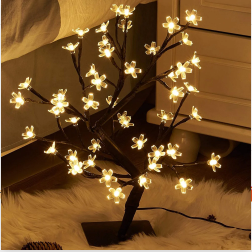 Decorative Light | CasaFoyer Led Copper Wire Light Bedroom Tree shape Light | casafoyer.myshopify.com