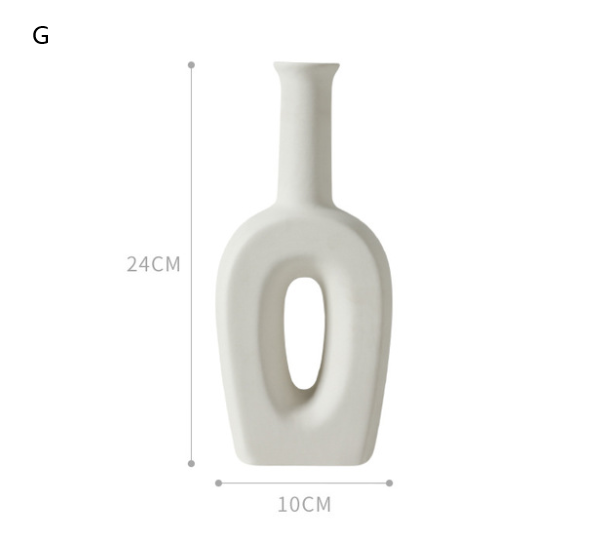 Flower Vases | CasaFoyer Nordic Ceramic Vase for Stylish Home Décor - Elegant Scandinavian Design | casafoyer.myshopify.com