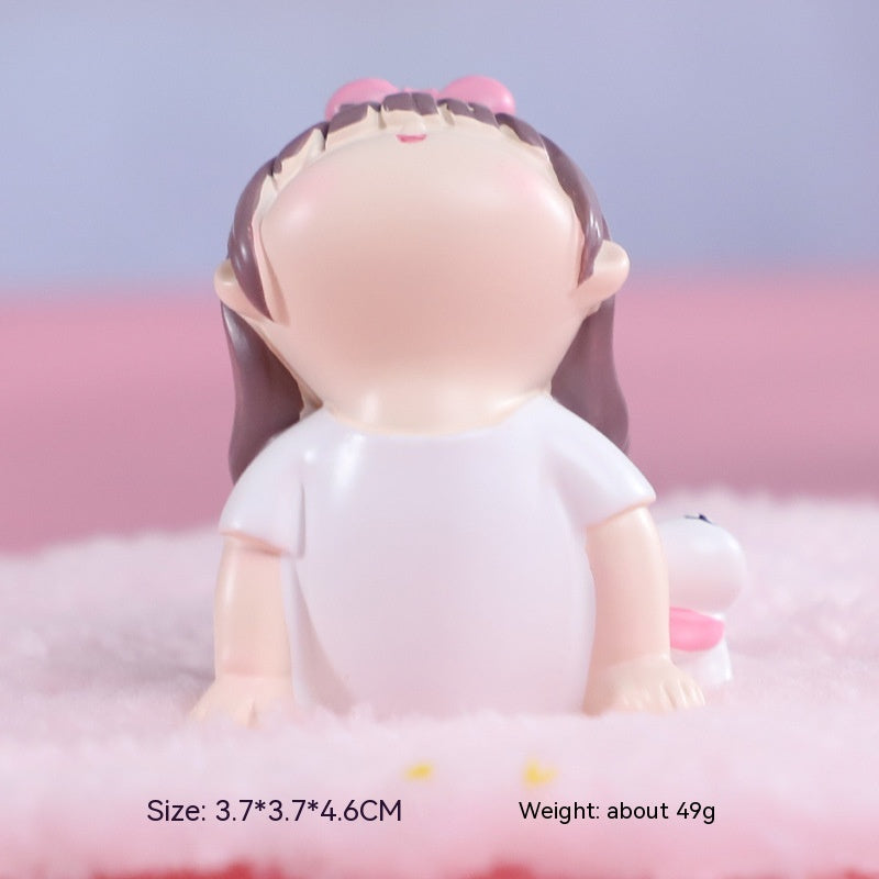 Table Decor | CasaFoyer Yoga Small Cute Girl Creative Desktop Decoration Home | casafoyer.myshopify.com