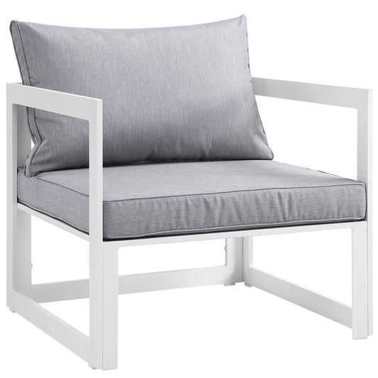 kitchen and dining room sets | CasaFoyer Fortuna Outdoor Patio Arm Chair | Durable Aluminum Frame | All-Weather Cushions | Ideal for Contemporary Outdoor Spaces | casafoyer.myshopify.com