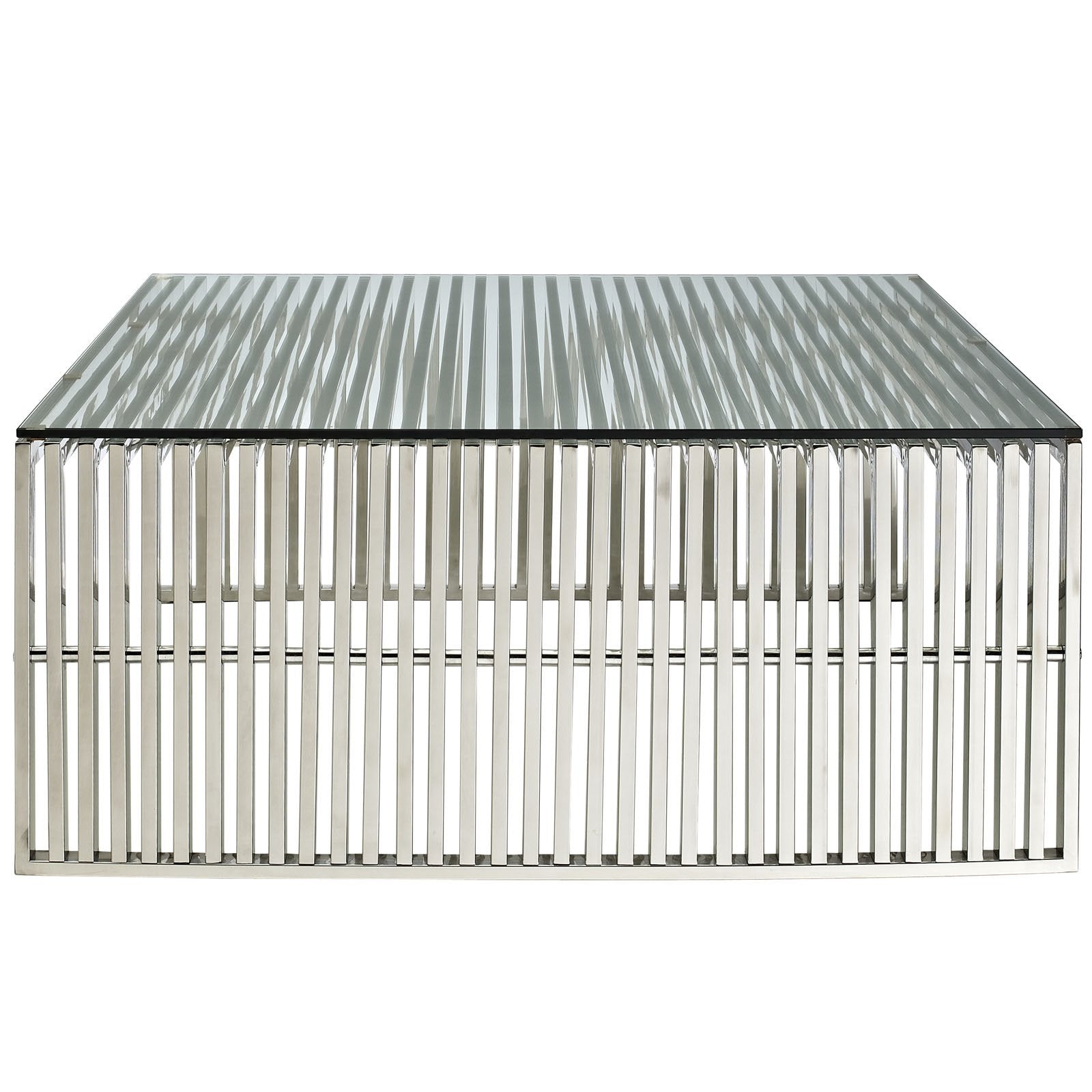 coffee tables | Ergode Gridiron Tubular Stainless Steel Bench | Sleek Design | Transformative Touch | Reception Rooms & Living Areas | casafoyer.myshopify.com