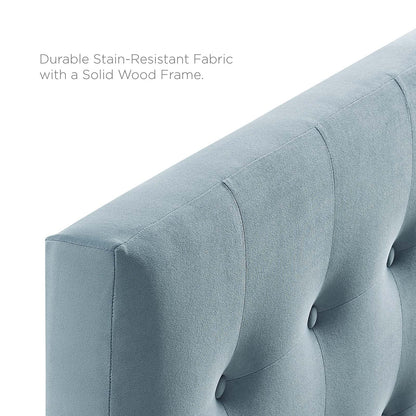 headboards | CasaFoyer Emily Queen Biscuit Tufted Performance Velvet Headboard | Timeless Charm | Luxurious Feel | Vintage Glamour | Durable Construction | Comfortable Foam Padding | Stain-Resistant Upholstery | Adjustable Height | casafoyer.myshopify.com